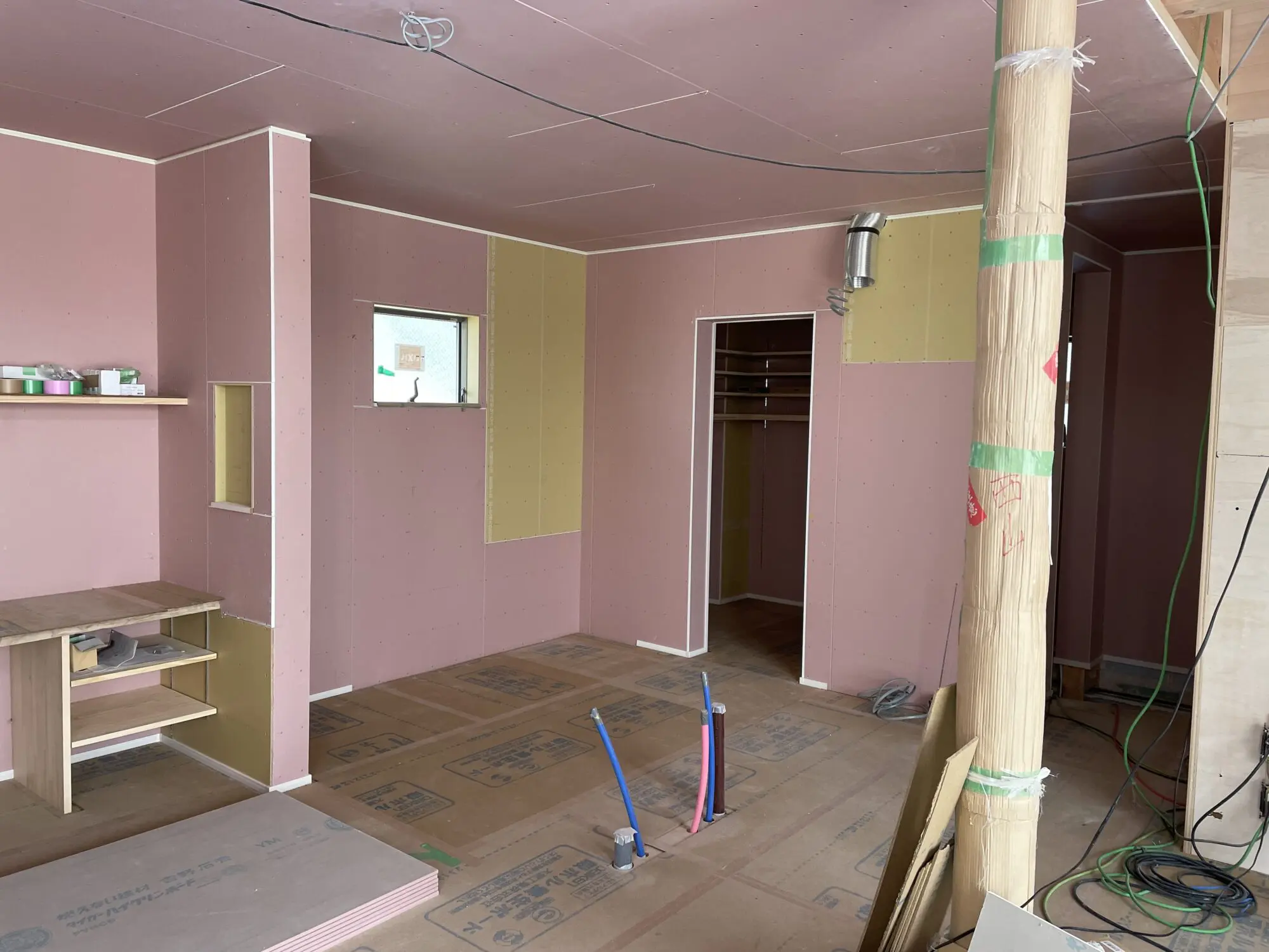 内装仕上がりました 水嶋建設 豊田市 みよし市 日進市で家を建てるなら自然素材の注文住宅