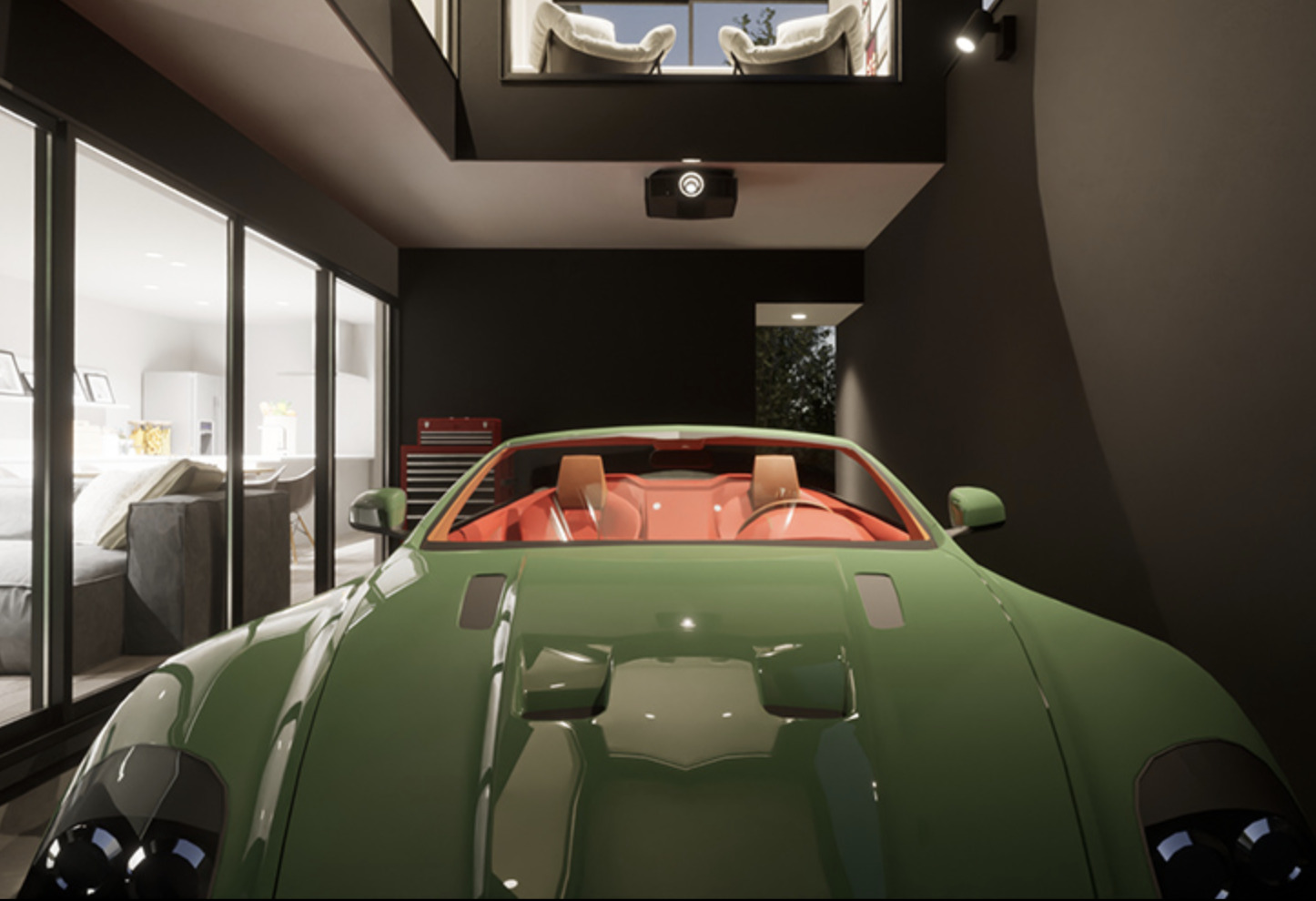 CONCEPT 09 「+G」
住車一体。「車も居住空間」として捉えた発想。