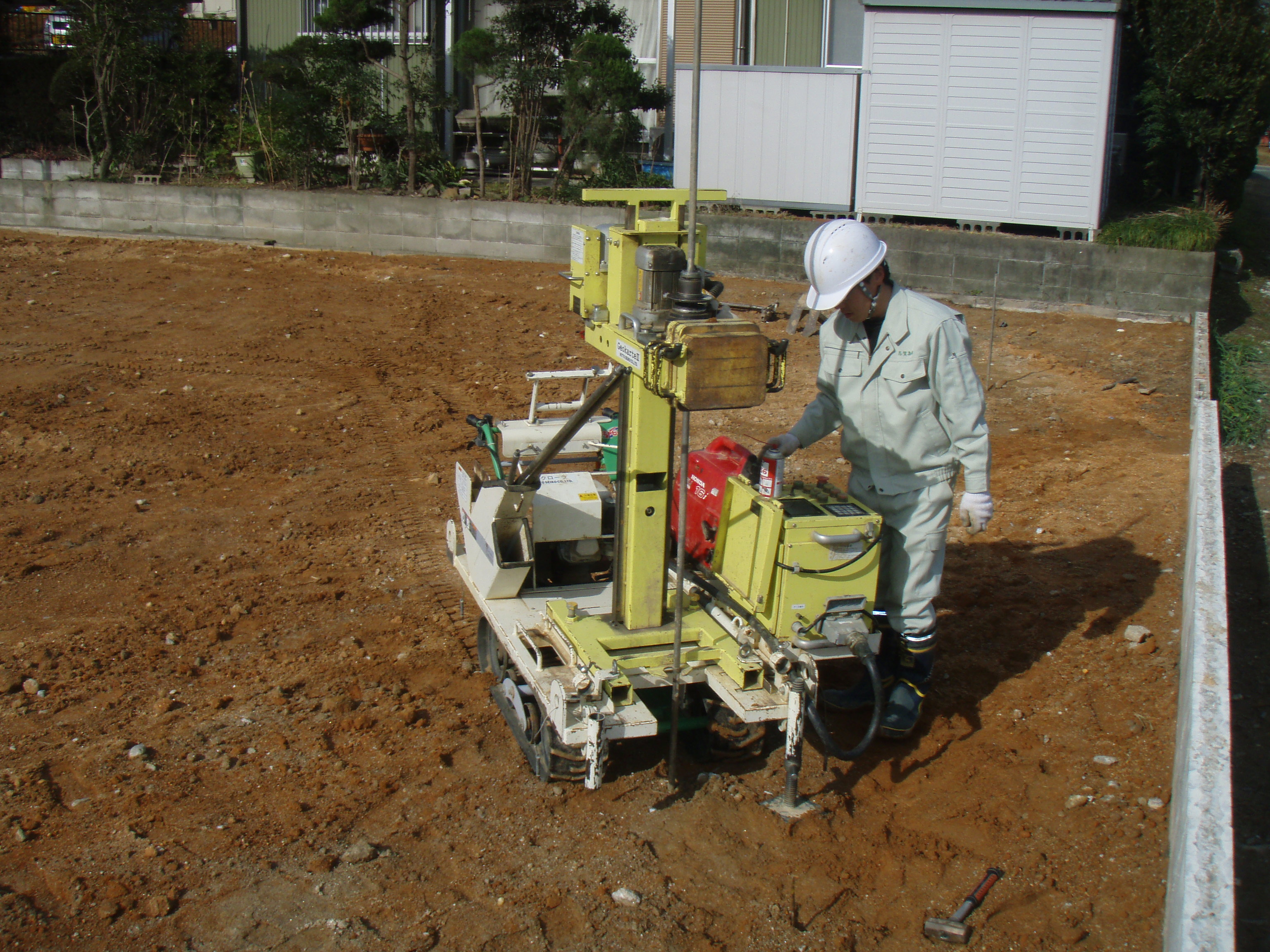関西機器 土研式貫入試験機 KS-163 [地盤調査 地盤支持力調査 落錘式 土木 測量] - 2