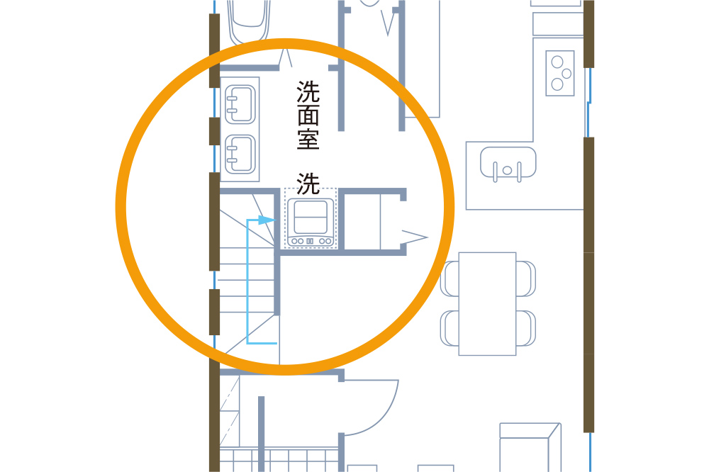 デッドスペース活用法 みずしまの家